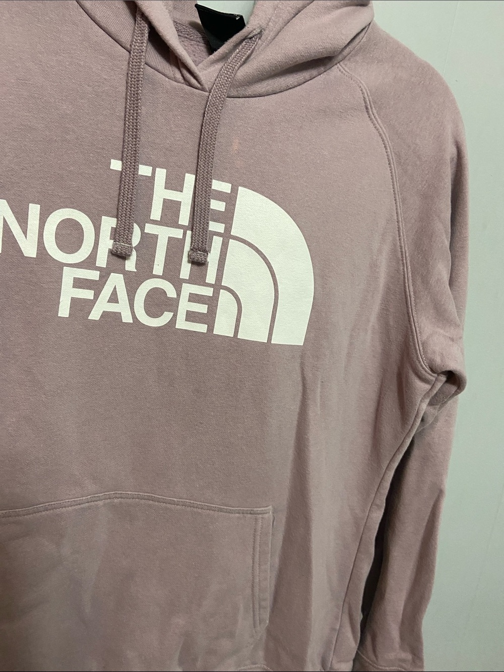 The North Face lavender hoodie sweatshirt. Size XL